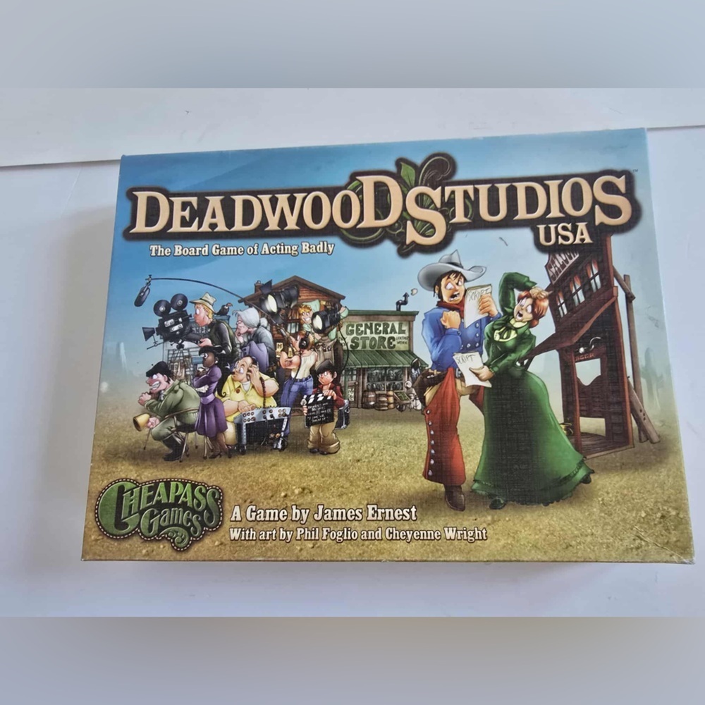 Deadwood Studios USA (1999) - Board Game - NM -COMPLETE